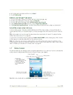 Предварительный просмотр 22 страницы HTC Magic Vodafone User Manual