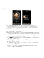Предварительный просмотр 54 страницы HTC Merge User Manual