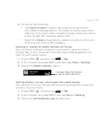 Предварительный просмотр 135 страницы HTC Merge User Manual
