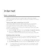 Предварительный просмотр 199 страницы HTC Merge User Manual