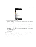 Предварительный просмотр 241 страницы HTC Merge User Manual