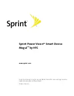 HTC Mogul User Manual предпросмотр