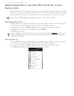 Предварительный просмотр 38 страницы HTC myTouch 3G Slide User Manual