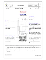 Preview for 12 page of HTC Neon Service Manual