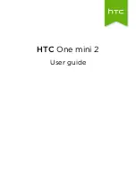 Предварительный просмотр 1 страницы HTC One mini 2 User Manual