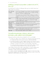 Preview for 20 page of HTC One SV User Manual