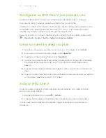 Предварительный просмотр 13 страницы HTC ONE V (Spanish) Manual De Usuario