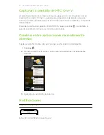 Предварительный просмотр 21 страницы HTC ONE V (Spanish) Manual De Usuario