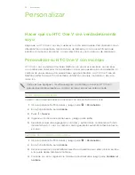 Предварительный просмотр 32 страницы HTC ONE V (Spanish) Manual De Usuario