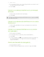 Предварительный просмотр 41 страницы HTC ONE V (Spanish) Manual De Usuario