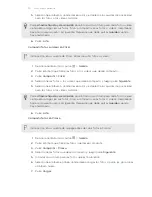 Предварительный просмотр 70 страницы HTC ONE V (Spanish) Manual De Usuario
