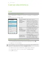 Предварительный просмотр 88 страницы HTC ONE V (Spanish) Manual De Usuario