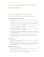 Предварительный просмотр 20 страницы HTC One VX User Manual