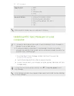 Предварительный просмотр 100 страницы HTC One VX User Manual