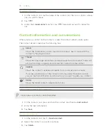 Предварительный просмотр 112 страницы HTC One VX User Manual