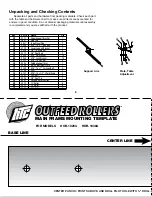 Предварительный просмотр 6 страницы HTC Outfeed Rollers HOR-1038U Operator'S Manual