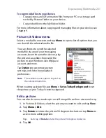 Предварительный просмотр 201 страницы HTC P6500 User Manual