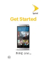 Предварительный просмотр 1 страницы HTC PNE E8 Get Started