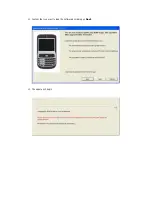 Предварительный просмотр 5 страницы HTC S621 - Smartphone - GSM Software Installation