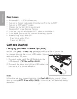 Preview for 3 page of HTC StereoClip CAR A100 User Manual