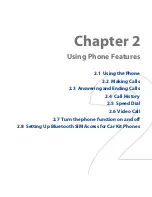 Preview for 47 page of HTC T8282 - Touch HD Smartphone User Manual