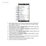 Предварительный просмотр 224 страницы HTC T8290 QUAR100 User Manual