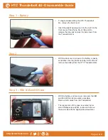 Preview for 2 page of HTC Thunderbolt 4G Disassemble Manual