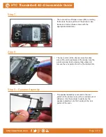 Предварительный просмотр 4 страницы HTC Thunderbolt 4G Disassemble Manual