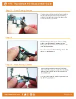 Preview for 6 page of HTC Thunderbolt 4G Disassemble Manual