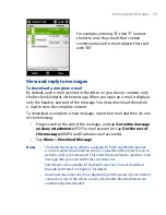 Preview for 115 page of HTC Touch Diamond DIAM100 User Manual