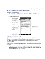 Предварительный просмотр 119 страницы HTC Touch Diamond2 User Manual