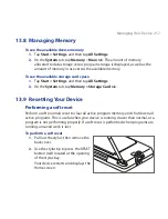 Предварительный просмотр 217 страницы HTC Touch Diamond2 User Manual