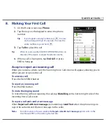 Preview for 13 page of HTC TOUCH HD Quick Start Manual