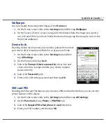 Предварительный просмотр 17 страницы HTC TOUCH HD Quick Start Manual