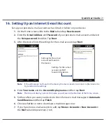 Предварительный просмотр 21 страницы HTC TOUCH HD Quick Start Manual