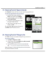 Предварительный просмотр 25 страницы HTC TOUCH HD Quick Start Manual