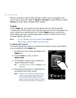 Предварительный просмотр 66 страницы HTC Touch Pro RHOD100 User Manual