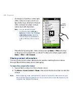 Предварительный просмотр 208 страницы HTC Touch Pro RHOD100 User Manual