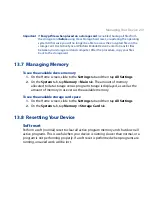 Предварительный просмотр 231 страницы HTC Touch Pro RHOD100 User Manual