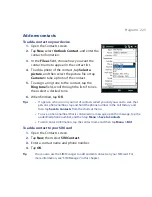 Preview for 223 page of HTC Touch VIVA User Manual