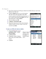 Preview for 234 page of HTC Touch VIVA User Manual