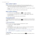 Preview for 42 page of HTC TouchFLO User Manual