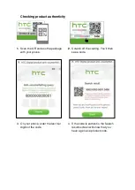 Предварительный просмотр 4 страницы HTC TWS9 Quick Start Manual