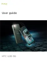 HTC U20 5G User Manual preview