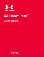 HTC ua heart rate User Manual preview