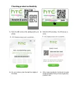 Предварительный просмотр 3 страницы HTC UW01 Quick Start Manual