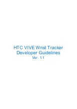 HTC VIVE Wrist Tracker Developer Manuallines preview