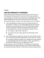 Preview for 3 page of HTC Windows Mobile 6 Software Warranty Statement