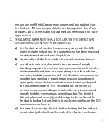 Preview for 5 page of HTC Windows Mobile 6 Software Warranty Statement