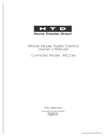 HTD mc2-86 Owner'S Manual предпросмотр